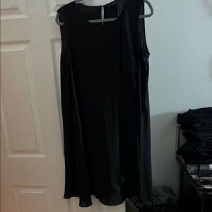 BCBGMaxAzria Black Sleeveless Mini Dress